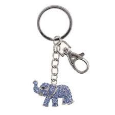 Nyckelring Charm Elefant