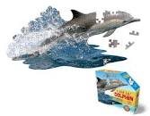Pussel 100 bitar - I am Dolphin