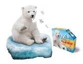Pussel 100 bitar - I am Polar bear