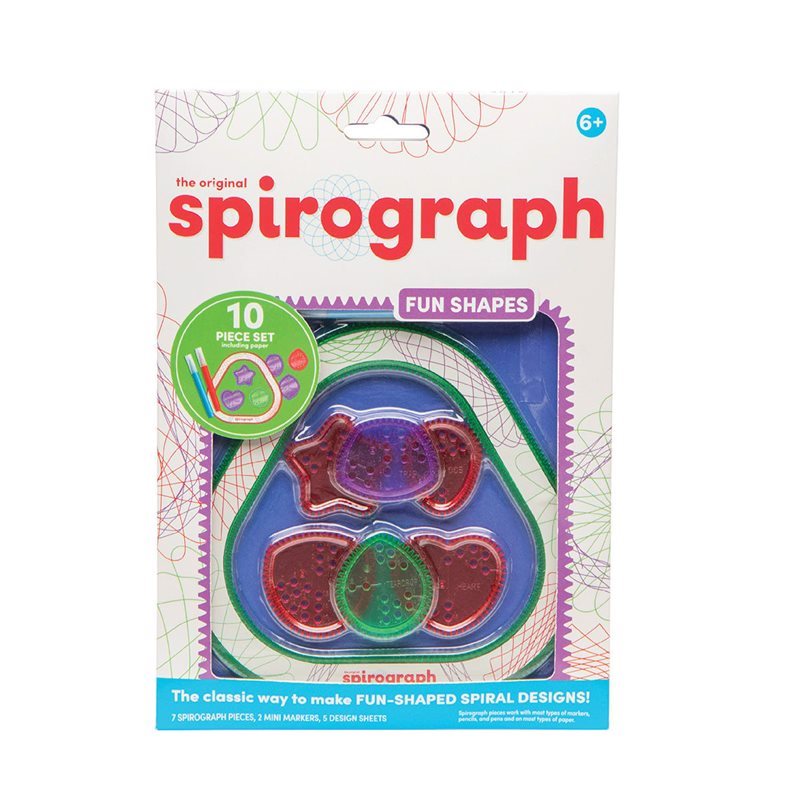 Spirograph Fun shapes 10 delar