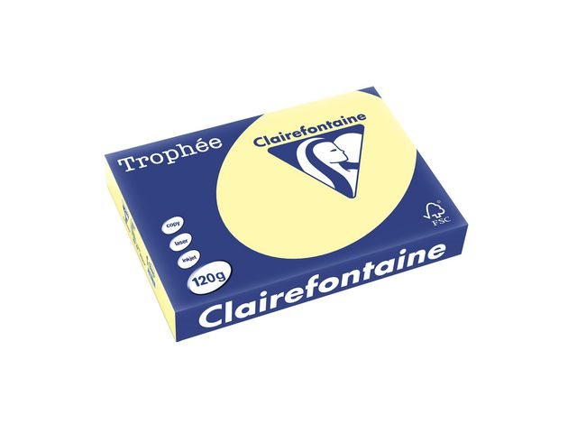 Kopieringspapper  A4 120g Ljusgul