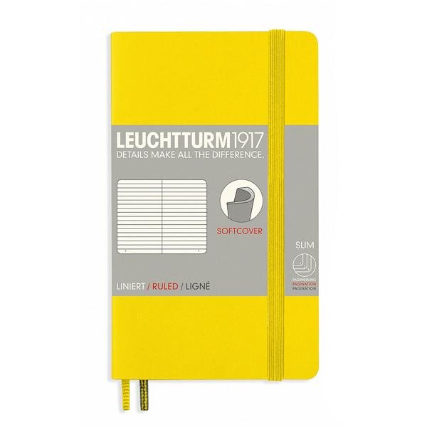 Leuchtturm 1971 NOTEBOOK A6 Soft Ruled Lemon