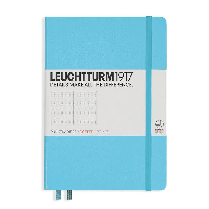 Anteckningsbok Leuchtturm1917 A5 Dotted Ice Blue