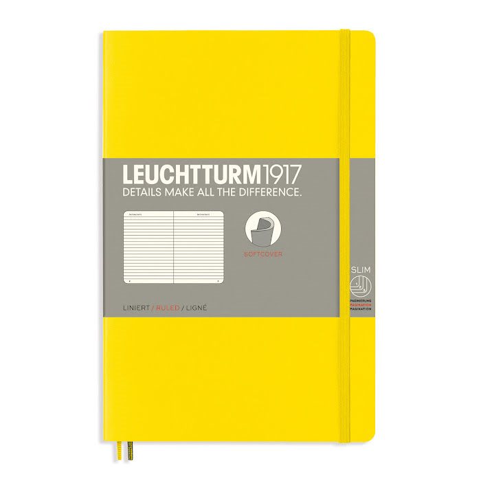 Anteckningsbok Leuchtturm1917 B6 Soft Lemon