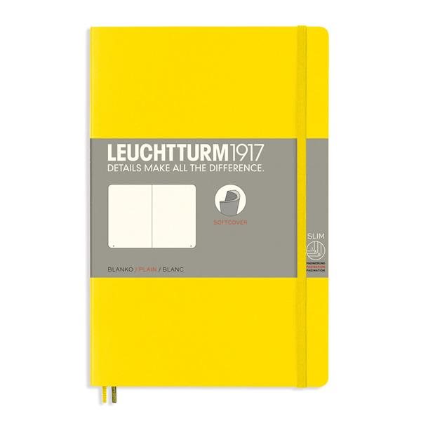 Leuchtturm1917 NOTEBOOK B6 Soft Plain Lemon