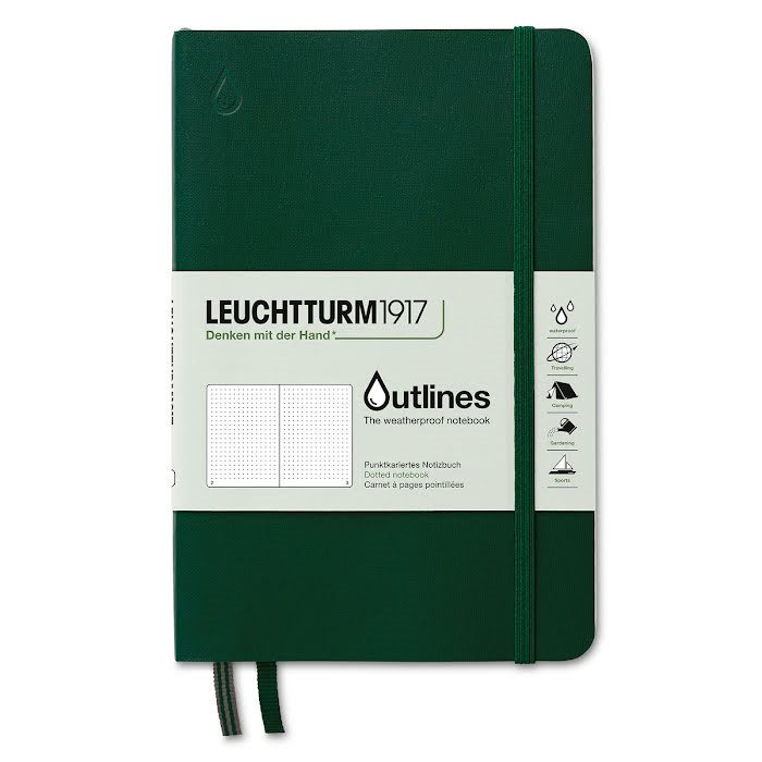 Anteckningsbok Leuchtturm1917 Outlines Walden Green