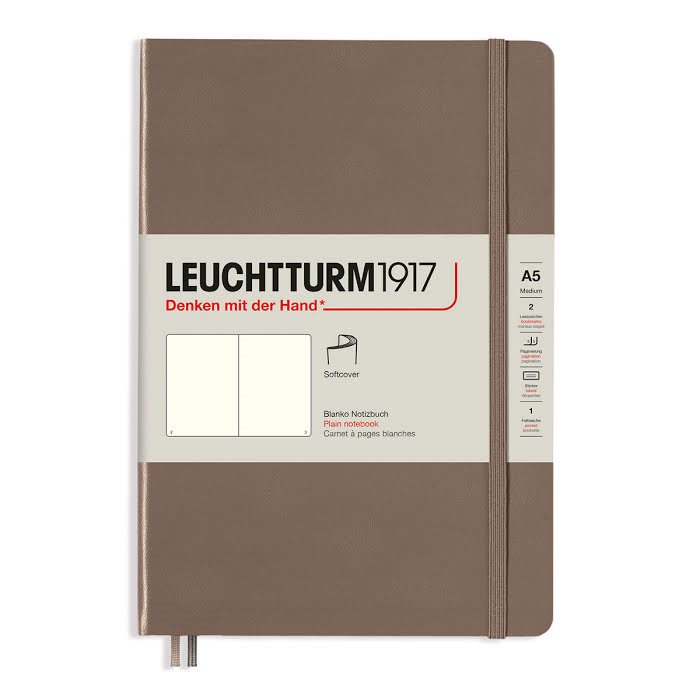 Leuchtturm Notebook A5 Soft Plain Warm Earth