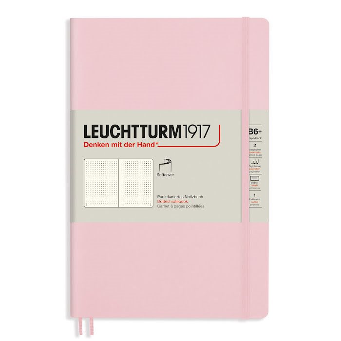 Anteckningsbok Leuchtturm1917 B6 Soft Dotted Powder