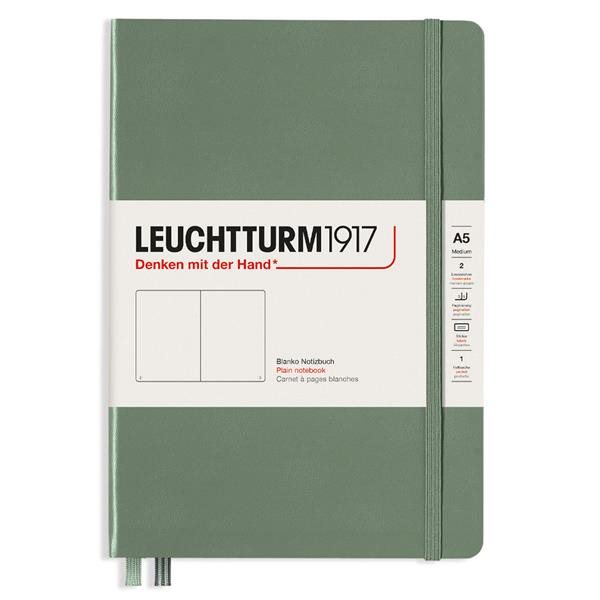 Leuchtturm 1971 NOTEBOOK A5 Hard Plain Olive