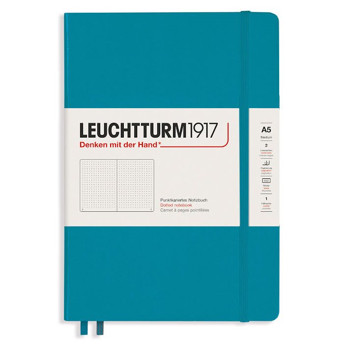 Anteckningsbok Leuchtturm1917 A5 Dotted Ocean