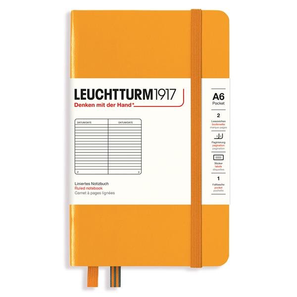 Leuchtturm1917 NOTEBOOK A6 Ruled Rising Sun