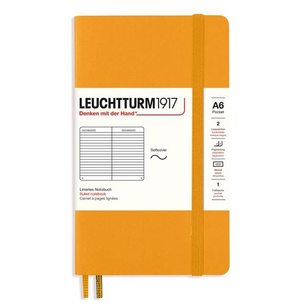 Leuchtturm 1971 NOTEBOOK A6 Soft Ruled Rising Sun