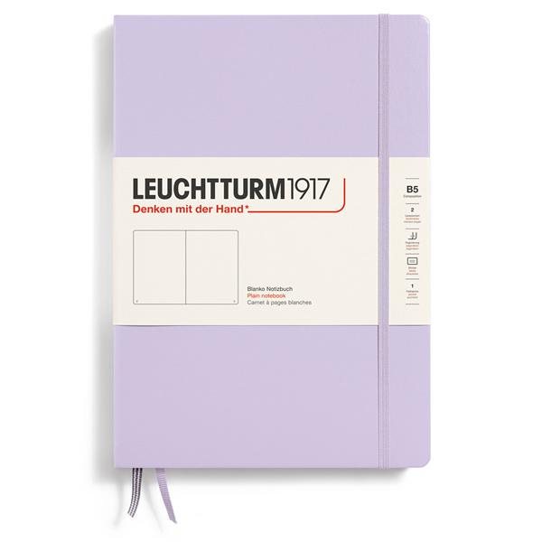 Leuchtturm 1971 Notebook B5 Hard Plain Lilac