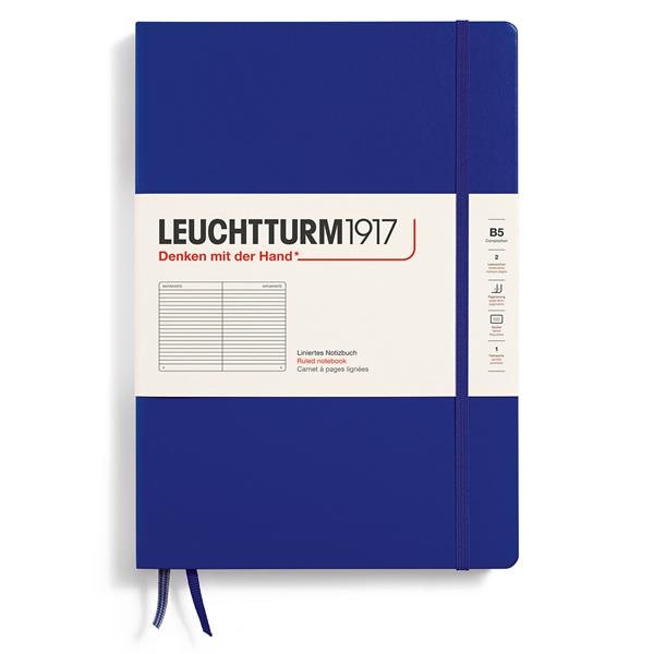 Leuchtturm 1971 Notebook B5 Hard Ruled Ink