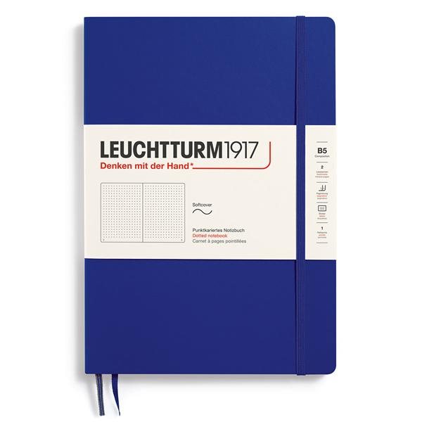 Leuchtturm1917 B5 Soft Dotted Ink
