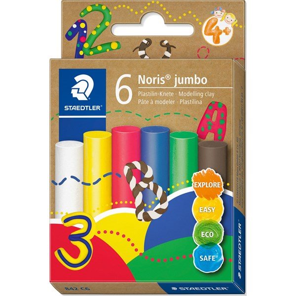 Lera Basfärger 6-pack Noris Junior 