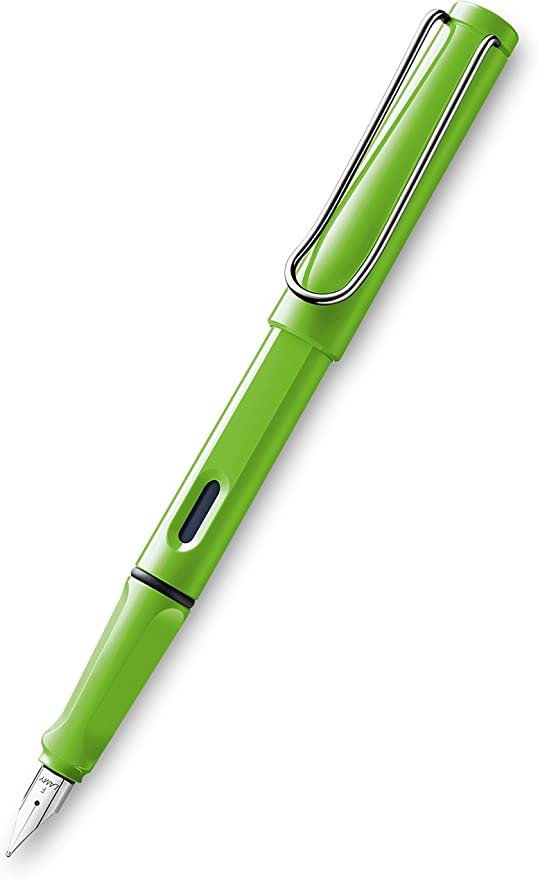 Reservoarpenna "Lamy Safari Shiny Green" Medium udd