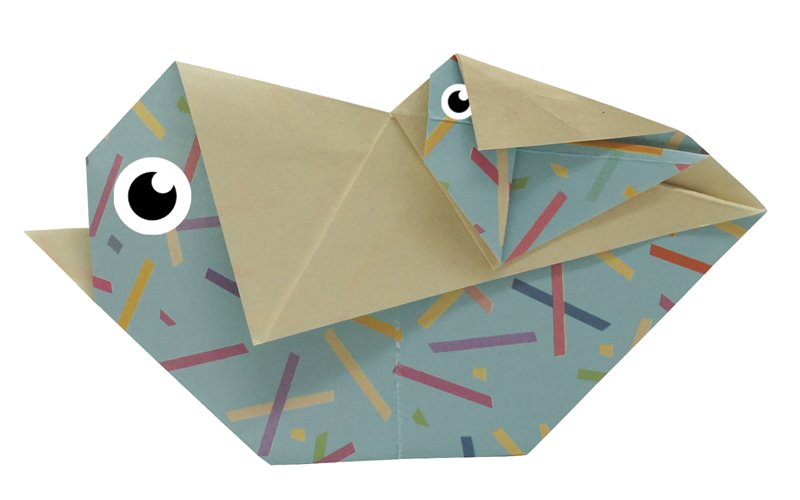 Funny Origami 15x15 cm, Kycklingar
