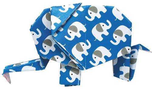 Funny Origami 20x20 cm, Elefanter