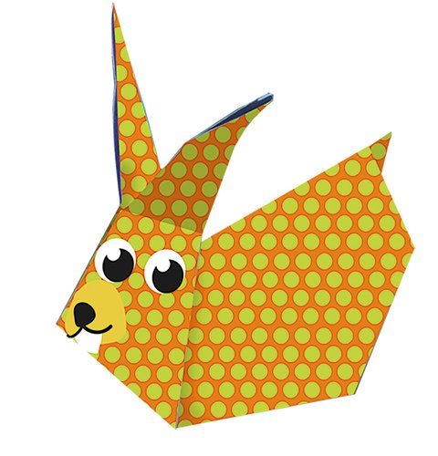 Kids Origami 15x15 cm, Hare