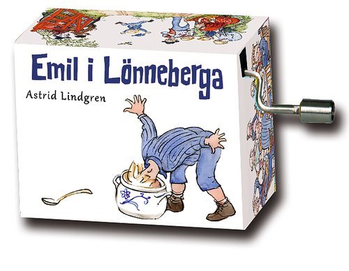 Speldosa "Emil i soppskålen - Hujedamej"