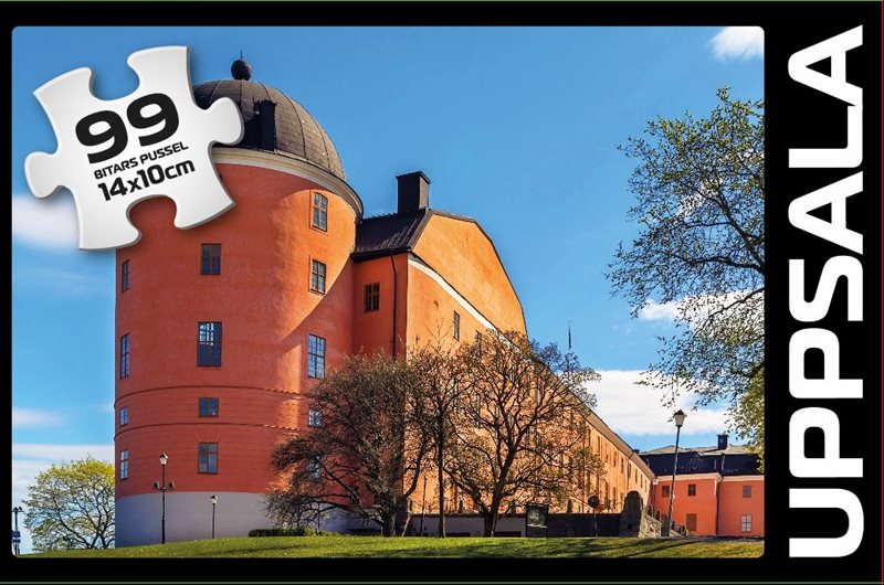 Mini-pussel 99 bitar Uppsala Slott