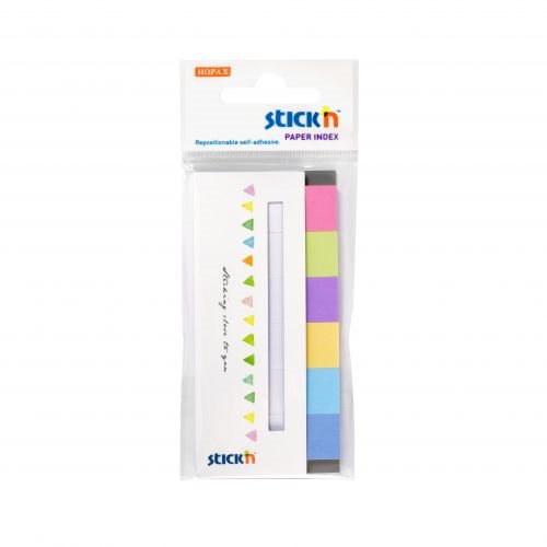 Indexflik 6st 50x20 30 Blad Sorterat Pastell