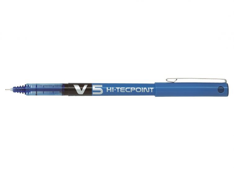 Bläckpenna "Hi-Tecpoint V5" Blå