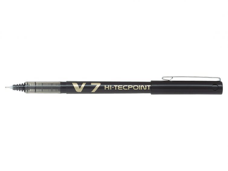 Bläckpenna "Hi-Tecpoint V7" Svart