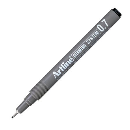 Fineliner Artline Drawing System 0.7 svart