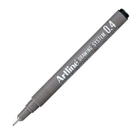 Fineliner Artline Drawing System 0.4 svart