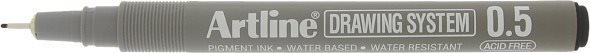 Fineliner Artline Drawing System 0.5 svart