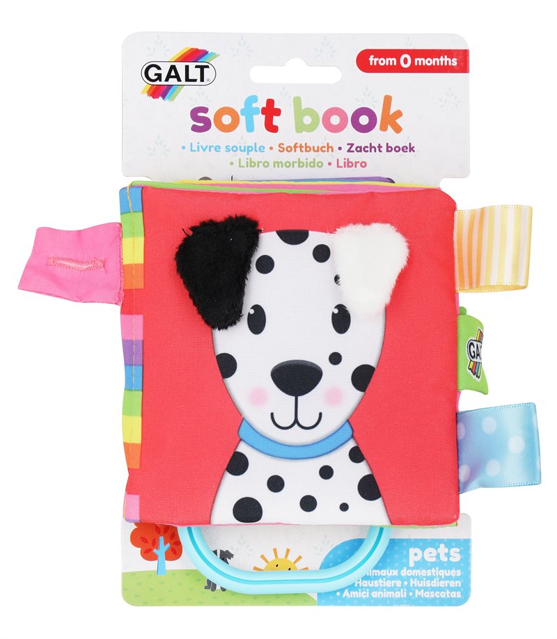 Soft book "Prasselbok" Hund