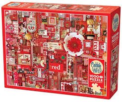 Pussel 1000 bitar "Red"