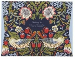 Brevpapperset "Strawberry Thief"