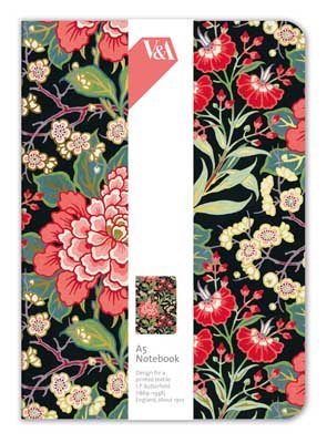 Luxury Notebook A5 "Peony and Prunus"