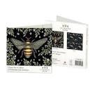 Kortset 8 dubbla kort "Honey Bee & Moths"