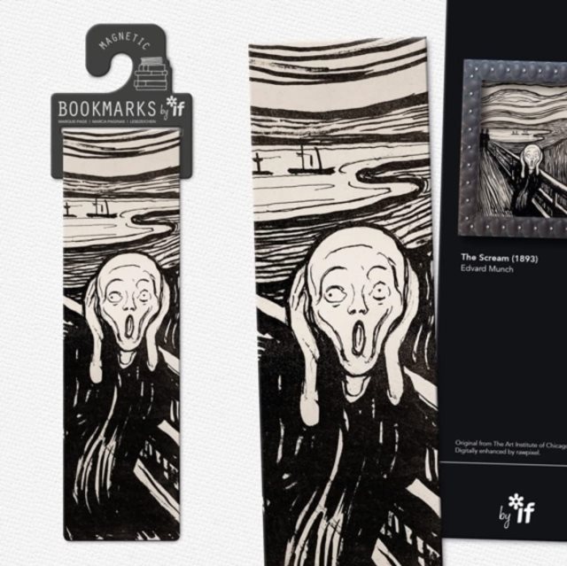 Classics Magnetic Bookmarks - The Scream