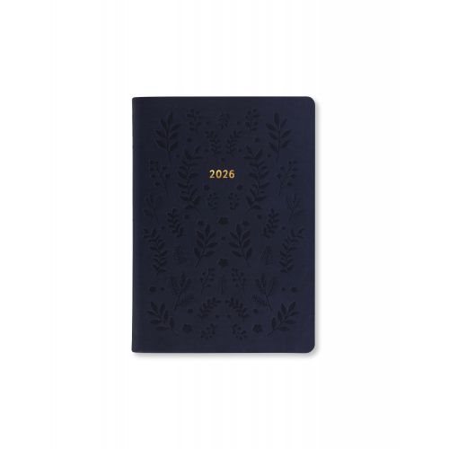 Kalender 2026 Woodland A6 Blå 1 v/uppsalag