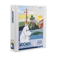 Pussel 1000 bitar - Moomin on Bridge