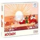 Pussel 1000 bitar "Moomin Art Red"