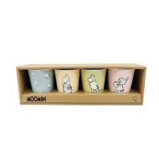 Muggar i melamin 4-pack Mumin