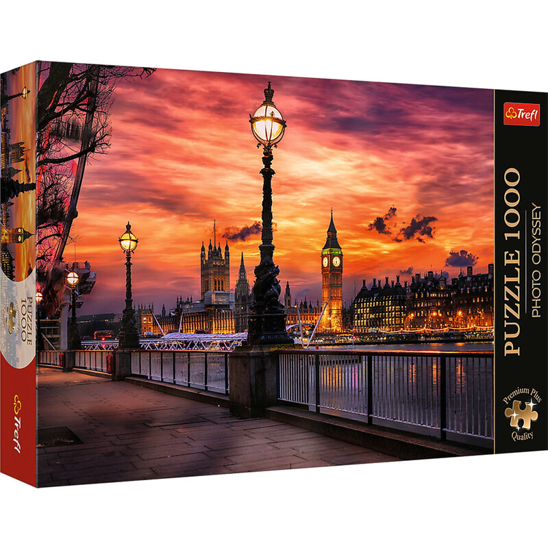 Pussel Trefl Premium plus Big Ben, London 1000 bitar