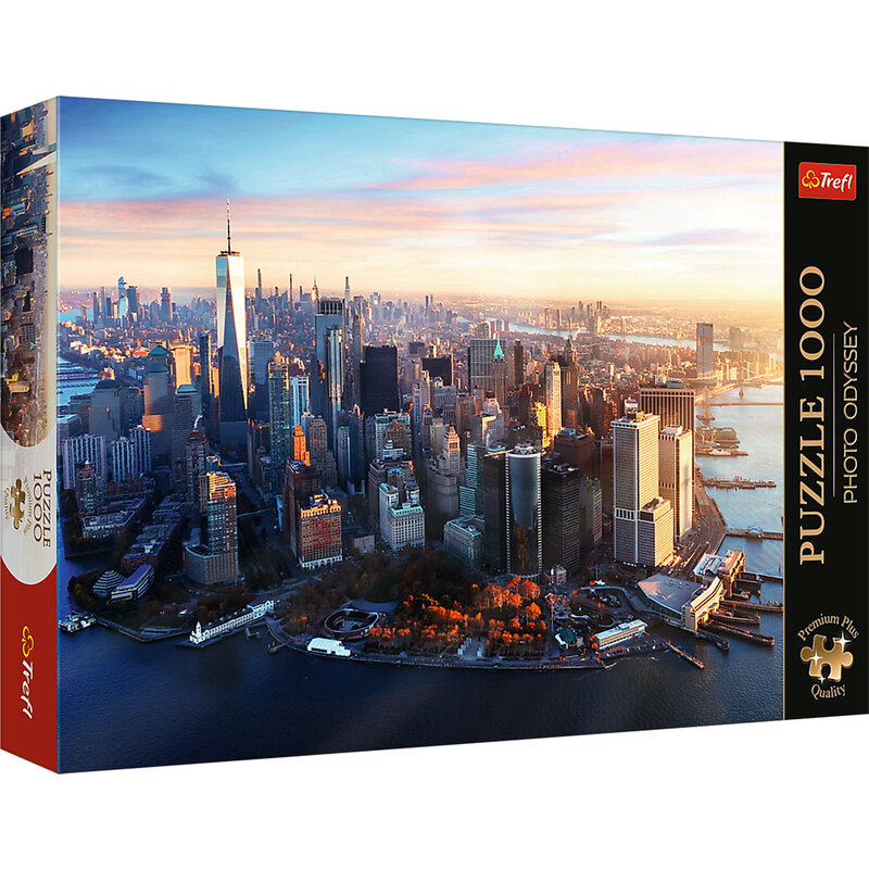 Pussel Trefl Premium plus Manhattan, New York 1000 bitar