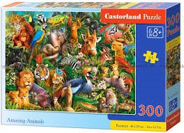 Pussel 300 bitar Amazing Animals