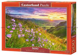 Pussel 500 bitar Harebells at Sunset