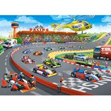 Pussel 100 bitar Formula Racing