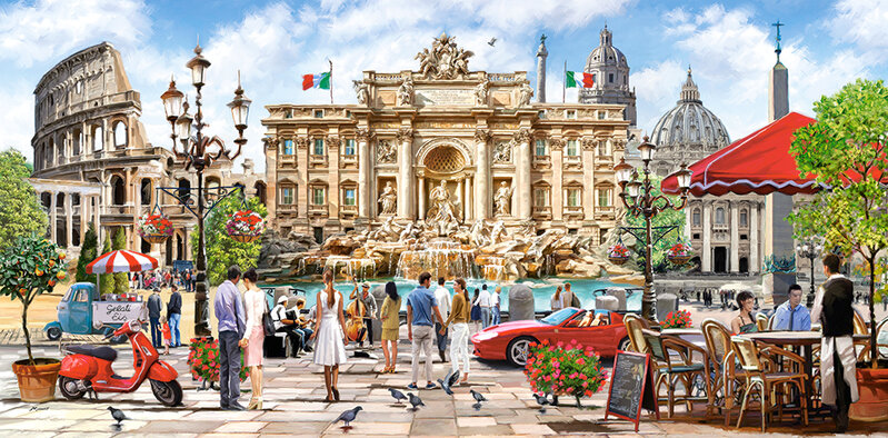 Pussel Splendor of Rome 4000 Bitar