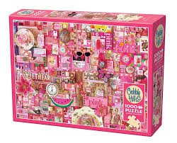 Pussel 1000 bitar "Pink"