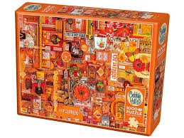 Pussel 1000 bitar "Orange"